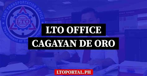 pcso main office cagayan de oro|LTO Cagayan de Oro (CDO) Office Location and Contact Information.